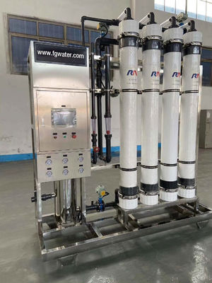 Sistema de la purificación del agua de 1500TPD uF
