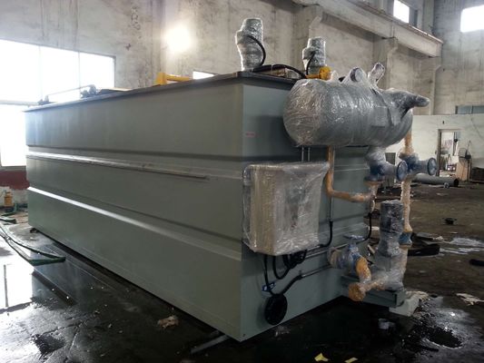 Sistema de tratamiento de aguas residuales embalado de la minería, 150m3/H DAF Clarifier