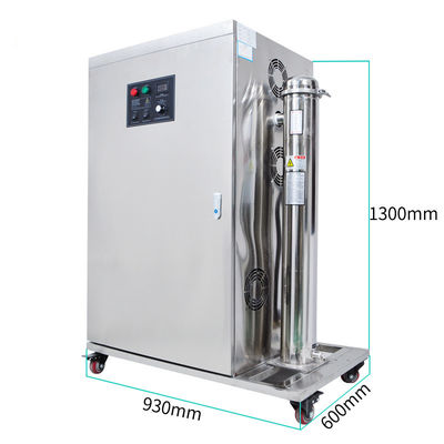 purificador del agua del generador del ozono del equipo de la desinfección del agua 1000g/H