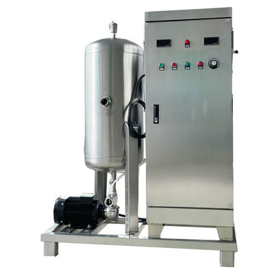 equipo de la desinfección del agua 100g/h, máquina del tratamiento de aguas del ozono