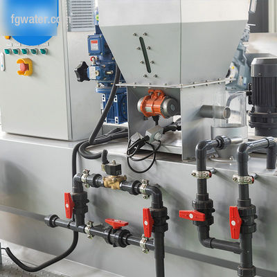 Tratamiento de aguas residuales de 8000L/H PAM Polymer Dosing Unit For