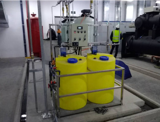 el sistema de dosificación químico automático 40L para el agua de la torre de enfriamiento recicla