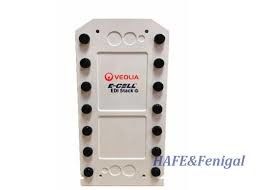 Rango de caudal nominal de 3,4 m3/h 1,7    4.5 m3/h Modulos EDI de Veolia E-Cell MK-3