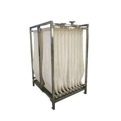 Biorreactor de componentes de fibra hueca PVDF Tratamiento de aguas residuales 0,05 micras