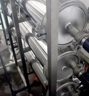 0.5-5m3/H sistema de tratamiento de agua de agua corriente electro desionizador sistema de purificación de dos etapas