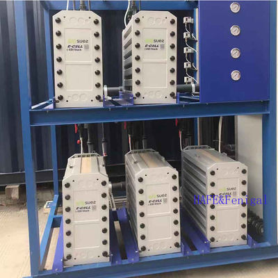 Sistema de purificación de agua de intercambio de iones de 220V 100 Psi Módulo EDI para tratamiento de agua