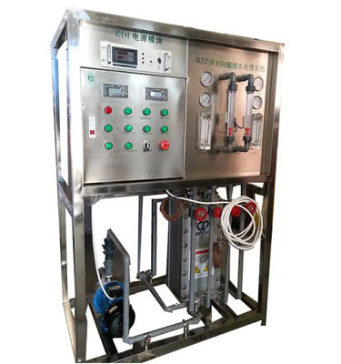 Electrodeionización continua Máquina de agua ultrapura Desalinización continua Sin productos químicos