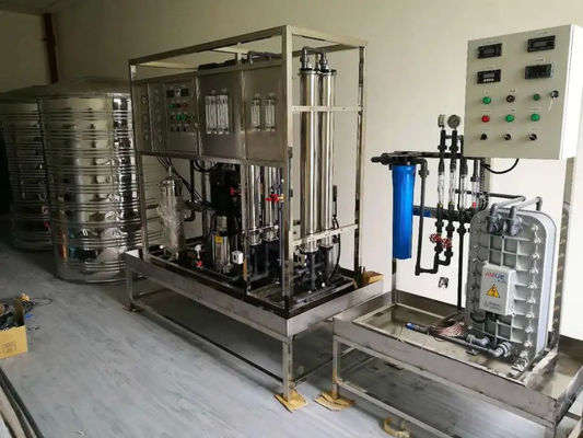 Electrodeionización continua Máquina de agua ultrapura Desalinización continua Sin productos químicos