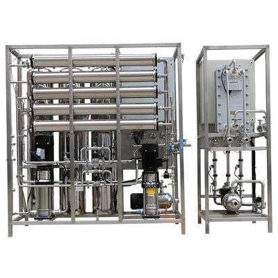 Planta de tratamiento de agua potable de acero inoxidable de 500LPH para uso industrial