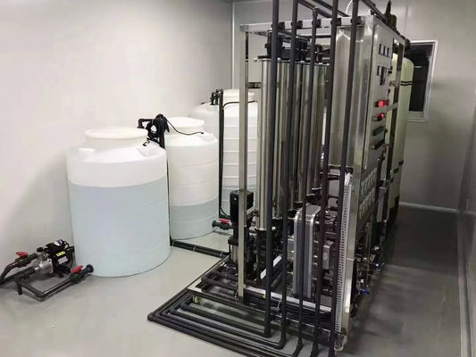 Planta de tratamiento de agua potable de acero inoxidable de 500LPH para uso industrial