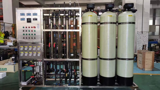 Planta de tratamiento de agua potable de acero inoxidable de 500LPH para uso industrial