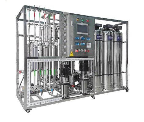 Planta de tratamiento de agua potable de acero inoxidable de 500LPH para uso industrial