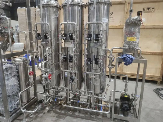 Producción de agua 0,25 m3/h Sistema de agua ultrapura EDI deionizada para laboratorio