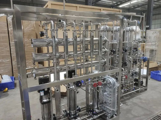 Producción de agua 0,25 m3/h Sistema de agua ultrapura EDI deionizada para laboratorio