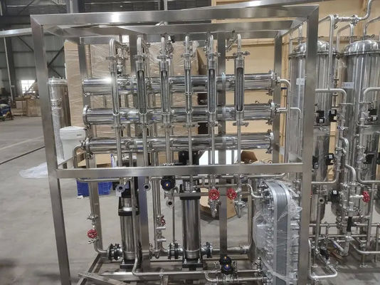 Producción de agua 0,25 m3/h Sistema de agua ultrapura EDI deionizada para laboratorio