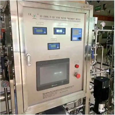 Sistema de purificación de agua ultrapura desionizada de laboratorio de 1000LPH