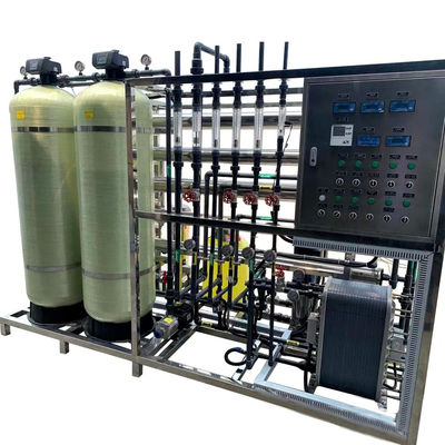 Máquina de agua ultrapura de doble paso RO 1500L/H EDI para la industria