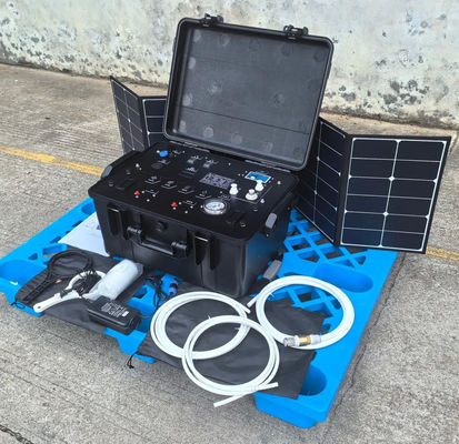Sistema móvil de purificación de agua con infiltración por membrana de agua salada RO TDS de entrada &lt; 1000 ppm