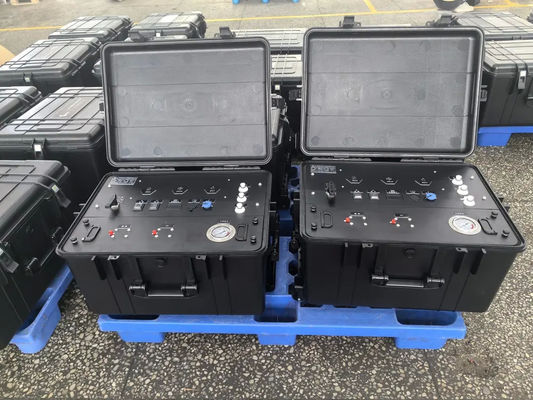 Sistema móvil de filtración de agua de 500LPH DC24V Generador de agua de emergencia al aire libre