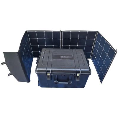 Sistema móvil de filtración de agua de 500LPH DC24V Generador de agua de emergencia al aire libre