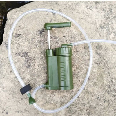 Herramienta para acampar 0.1 Micrón Filtro de agua Sistema móvil de purificación de agua