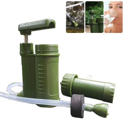 Sistema de filtración de agua portátil de paja de filtración eficiente