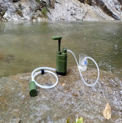 Sistema de filtración de agua portátil de paja de filtración eficiente