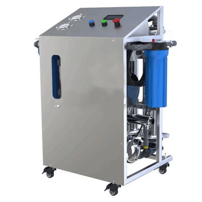 Sistema de purificación de agua móvil para el tratamiento de aguas ro pequeñas y comerciales de 300L/h