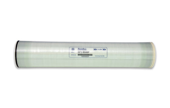 Separación de material de alto flujo Nanofiltración Elemento de membrana NF2-8040F