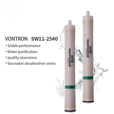 Membranas de ósmosis inversa para desalinización de agua de mar Serie Vontron SW