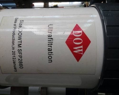 Flujo 2.0   6.1 M3 /Hr DOW UF módulos de membranas SFP-2860 / SFD-2860 con alta resistencia mecánica