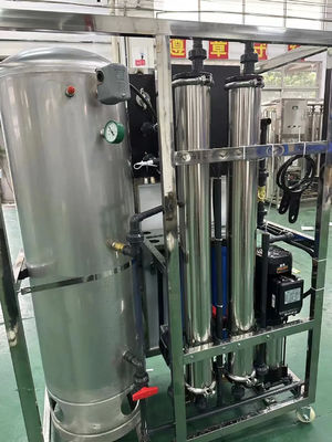 500L/H 1.7kW-220-240V Planta de agua de ósmosis inversa de agua salada con filtros de sedimentos de 3 etapas