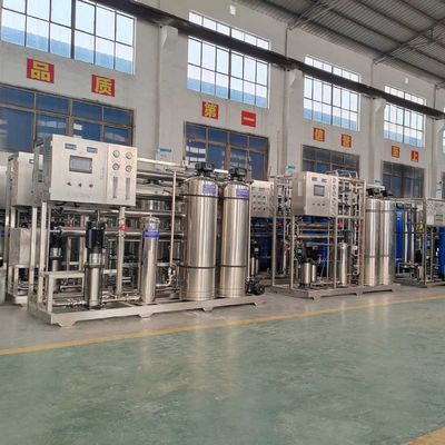 500L/H 1.7kW-380-415V 2xSS304 Tanques de agua salada Planta de agua de ósmosis inversa
