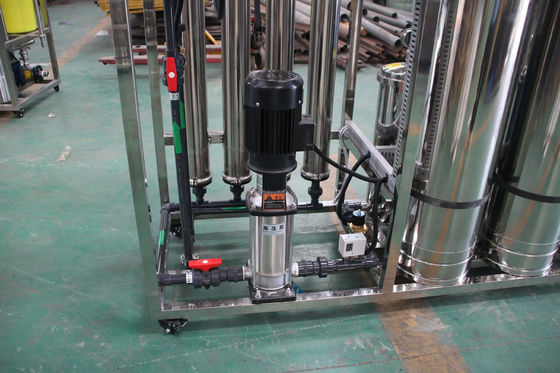 500L/H 1.7kW-380-415V 3xSS304 Tanques de agua salada Planta de agua de ósmosis inversa