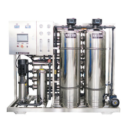 2TPH 3.0kW-380-415V 2xSS304 Tanques de agua salada Planta de agua de ósmosis inversa