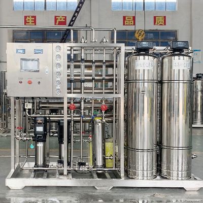 250L/H 1.7kW-380-415V 2xSS304 Tanques de agua salada Planta de agua de ósmosis inversa