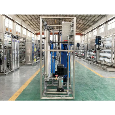 500L/H 1.7kW-380-415V 3xFRP Tanques de agua salada Planta de agua de ósmosis inversa