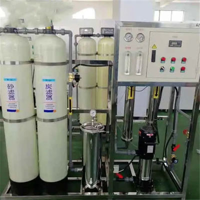 1.5TPH 3.0kW-380-415V 2xFRP Tanques de agua salada Planta de agua de ósmosis inversa