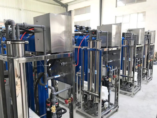 1.5TPH 3.0kW-380-415V 3xFRP Tanques de agua salada Planta de agua de ósmosis inversa