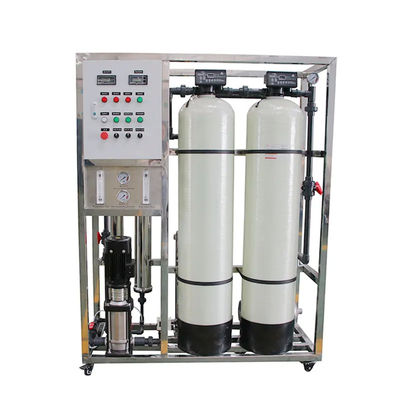 3TPH 5.5kW-380-415V 2xFRP Tanques de agua salada Planta de agua de ósmosis inversa