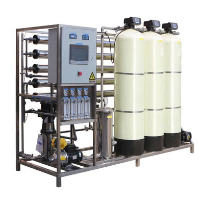 4TPH 5.5kW-380-415V 3xFRP Tanques de agua salada Planta de agua de ósmosis inversa