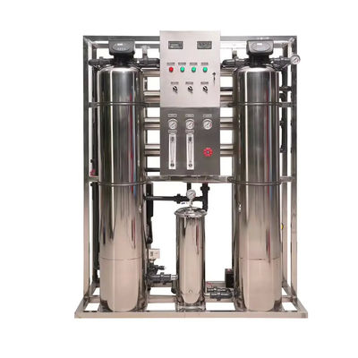 3TPH 5.5kW-380-415V 2xSS304 Tanques de agua salada Planta de agua de ósmosis inversa