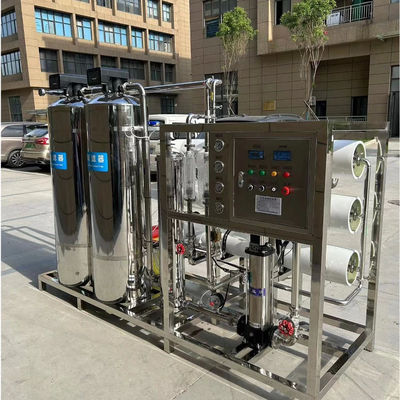 4TPH 5.5kW-380-415V 2xSS304 Tanques de agua salada Planta de agua de ósmosis inversa