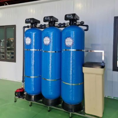 6TPH 7.9kW-380-415V 3xFRP Tanques de agua salada Planta de agua de ósmosis inversa