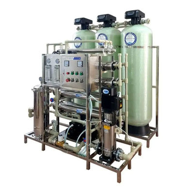 6TPH 7.9kW-380-415V 3xFRP Tanques de agua salada Planta de agua de ósmosis inversa