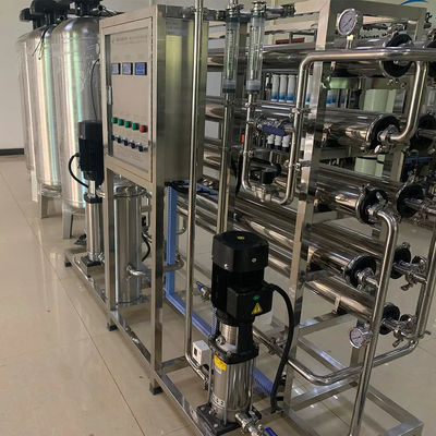 8TPH 14kW-380-415V 3xSS304 Tanques de agua salada Planta de agua de ósmosis inversa