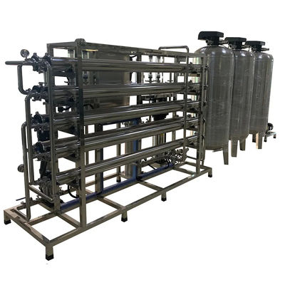 8TPH 14kW-380-415V 3xSS304 Tanques de agua salada Planta de agua de ósmosis inversa