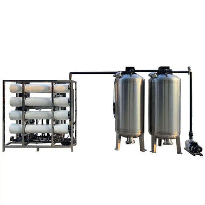 4TPH 5.5kW-380-415V 400KG Planta de agua de ósmosis inversa de agua salada