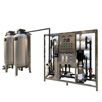 4TPH 5.5kW-380-415V 400KG Planta de agua de ósmosis inversa de agua salada