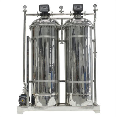 8TPH 14kW-380-415V 2xSS304 Tanques de agua salada Planta de agua de ósmosis inversa